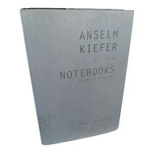 Anselm Kiefer: Notebooks Vol #1 1998-1999 HC/DJ Seagull 1st English Edition Art